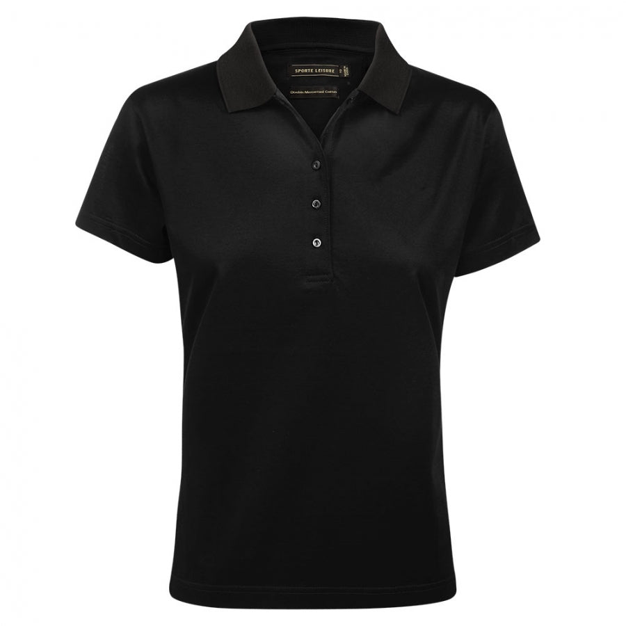 SLC078S-Ladies Mercerised Polo