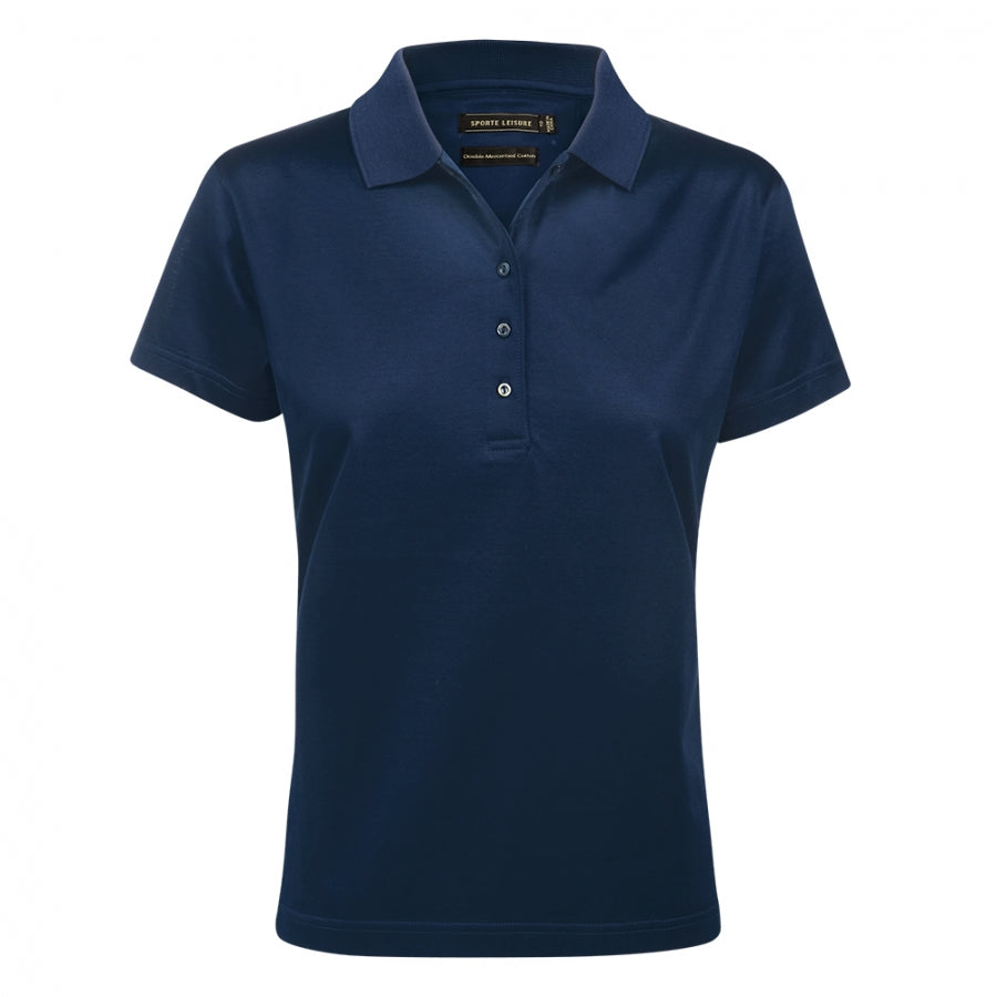 SLC078S-Ladies Mercerised Polo
