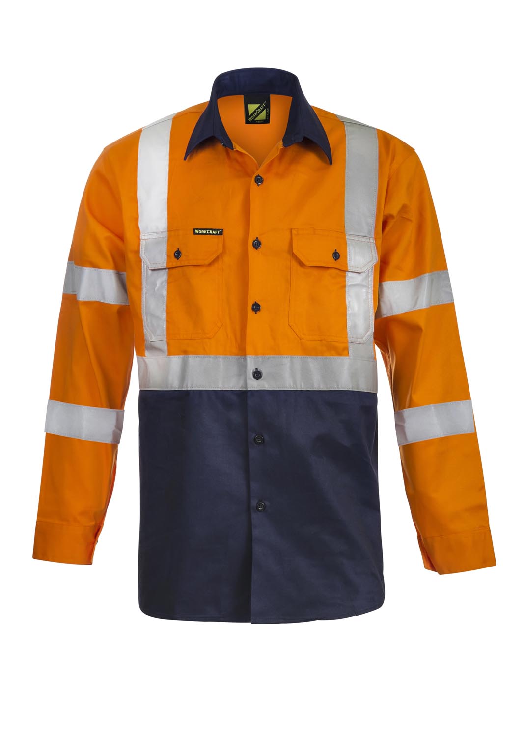 WS6020-Hi Vis X Pattern Csr Ls Shirt