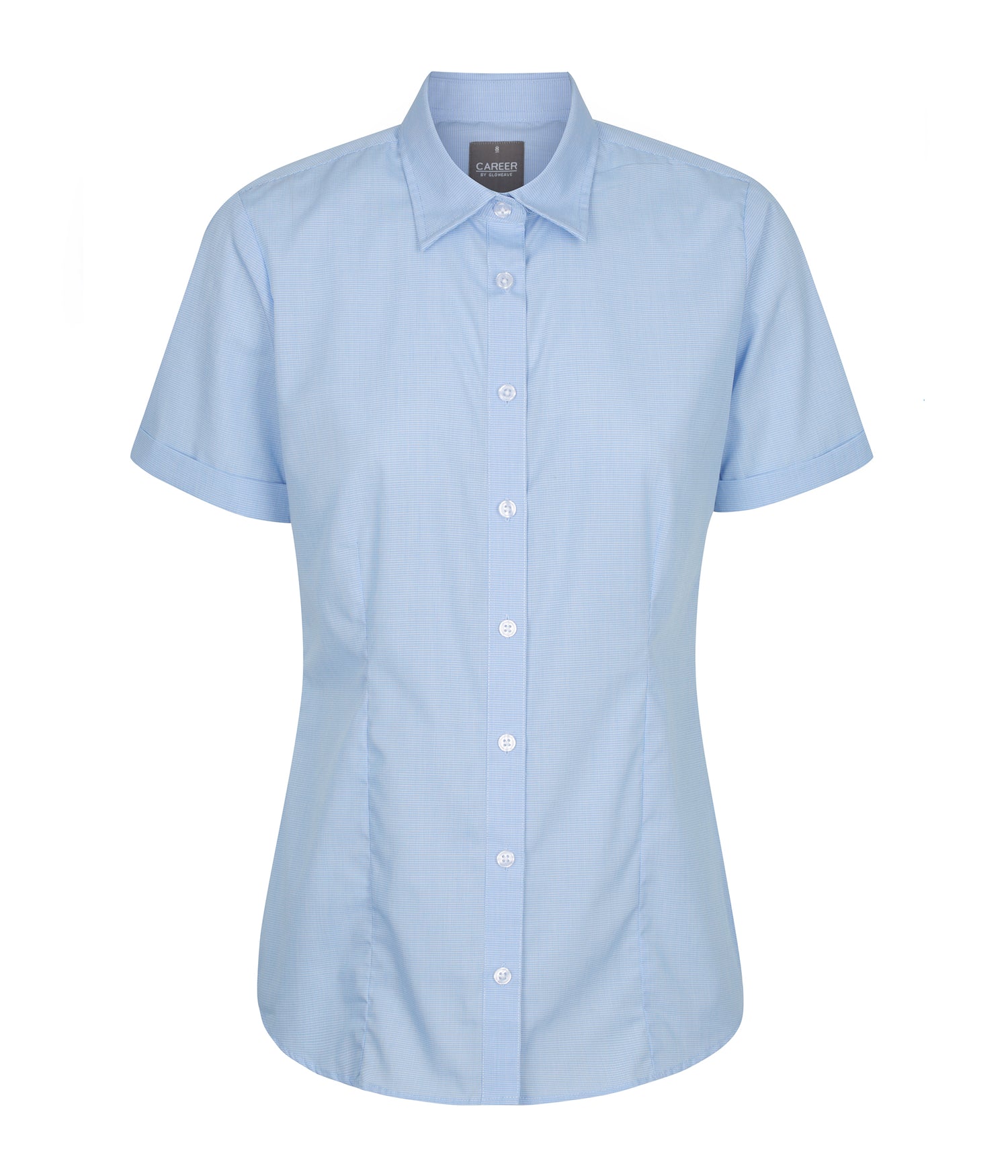 1267WS Windsor-Puppy Tooth Short Sleeve Shirt