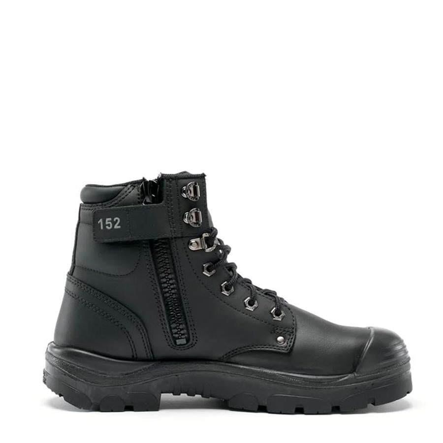 ARGYLE ZIP PM RUB BC-BLACK