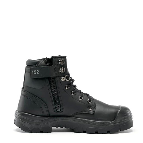 ARGYLE ZIP PM RUB BC-BLACK