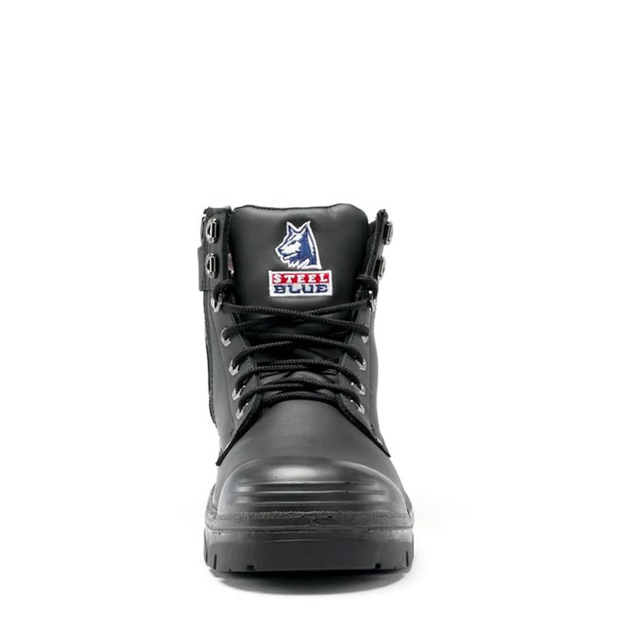 ARGYLE ZIP PM RUB BC-BLACK