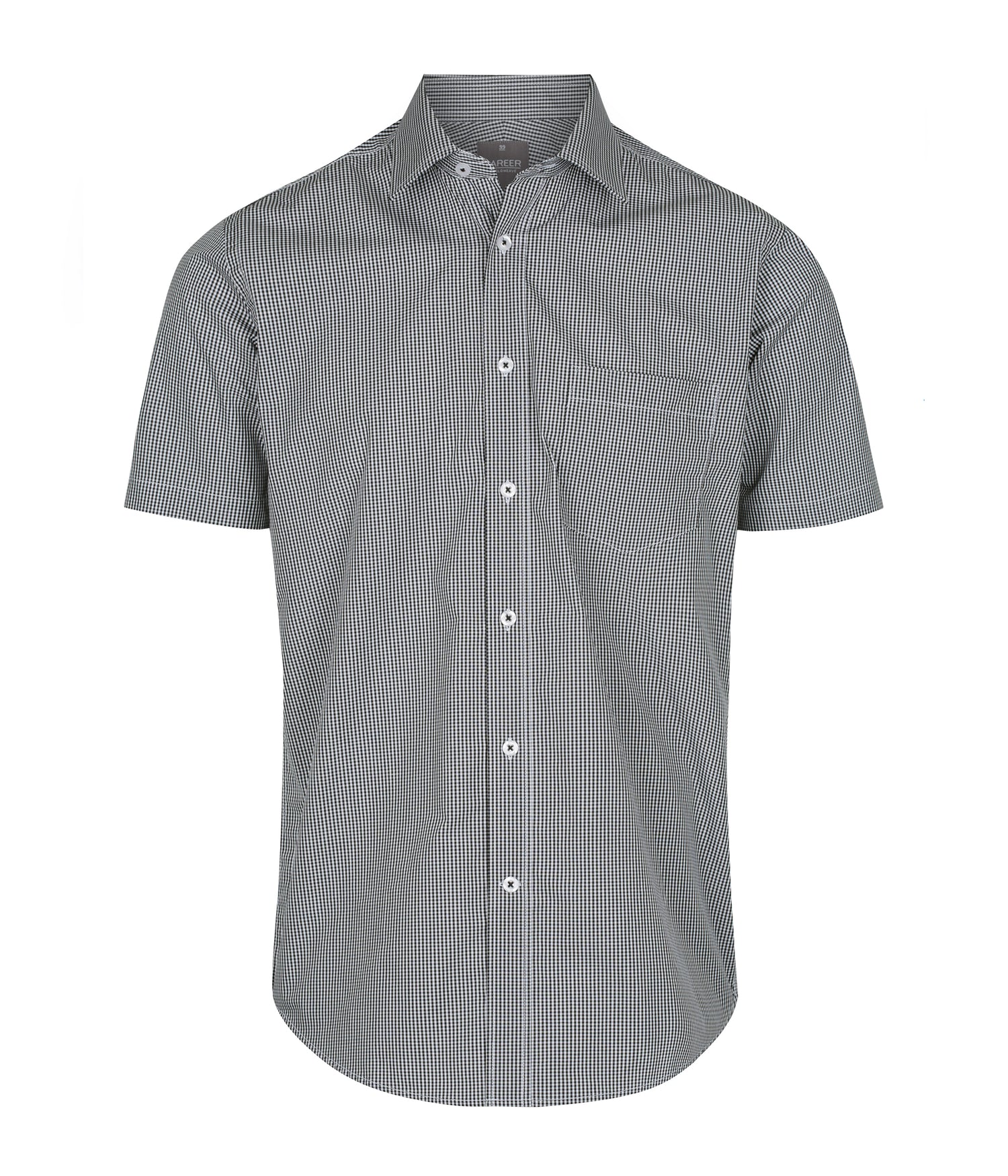 1637S Westgarth-Gingham Short Sleeve Shirt