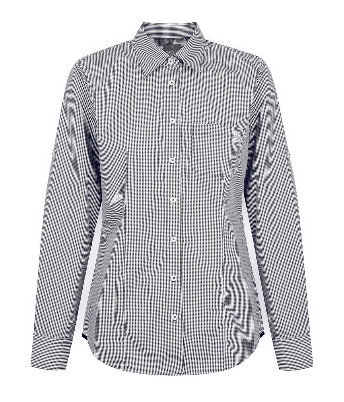 1637WHL Westgarth-Gingham Long Sleeve Casual Slim Fit Shirt
