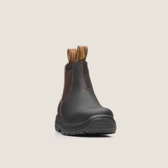#172 UNISEX ELASTIC SIDED SERIES-Stout Brown