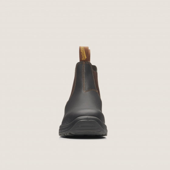 #172 UNISEX ELASTIC SIDED SERIES-Stout Brown