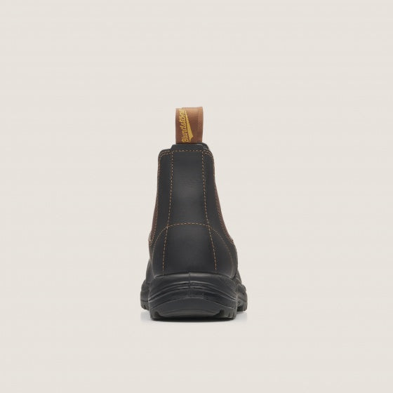 #172 UNISEX ELASTIC SIDED SERIES-Stout Brown