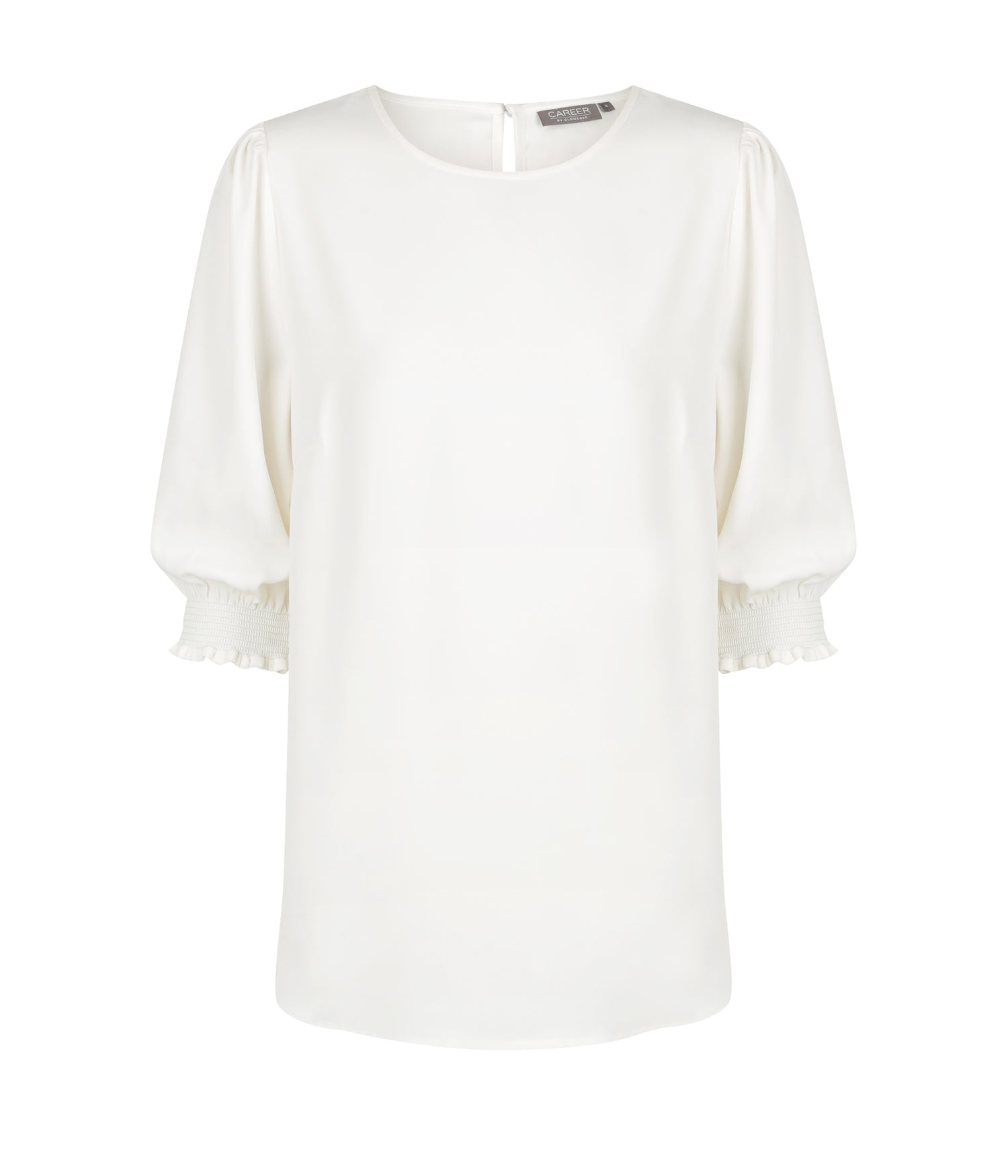 1799WZ Lola-Women's 3/4 Sleeve Shirred Cuff Top