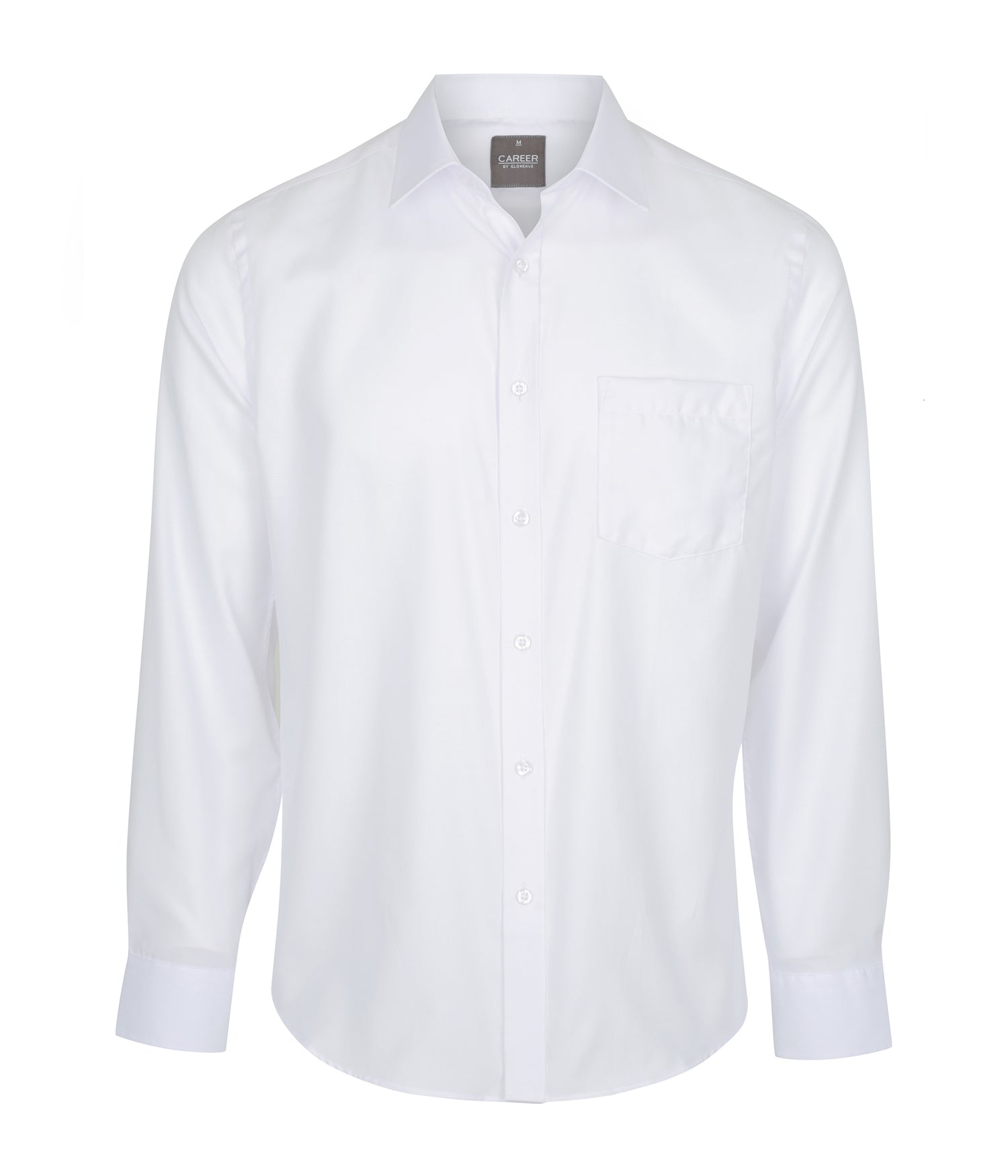 1908L Ultimate-White Long Sleeve Shirt