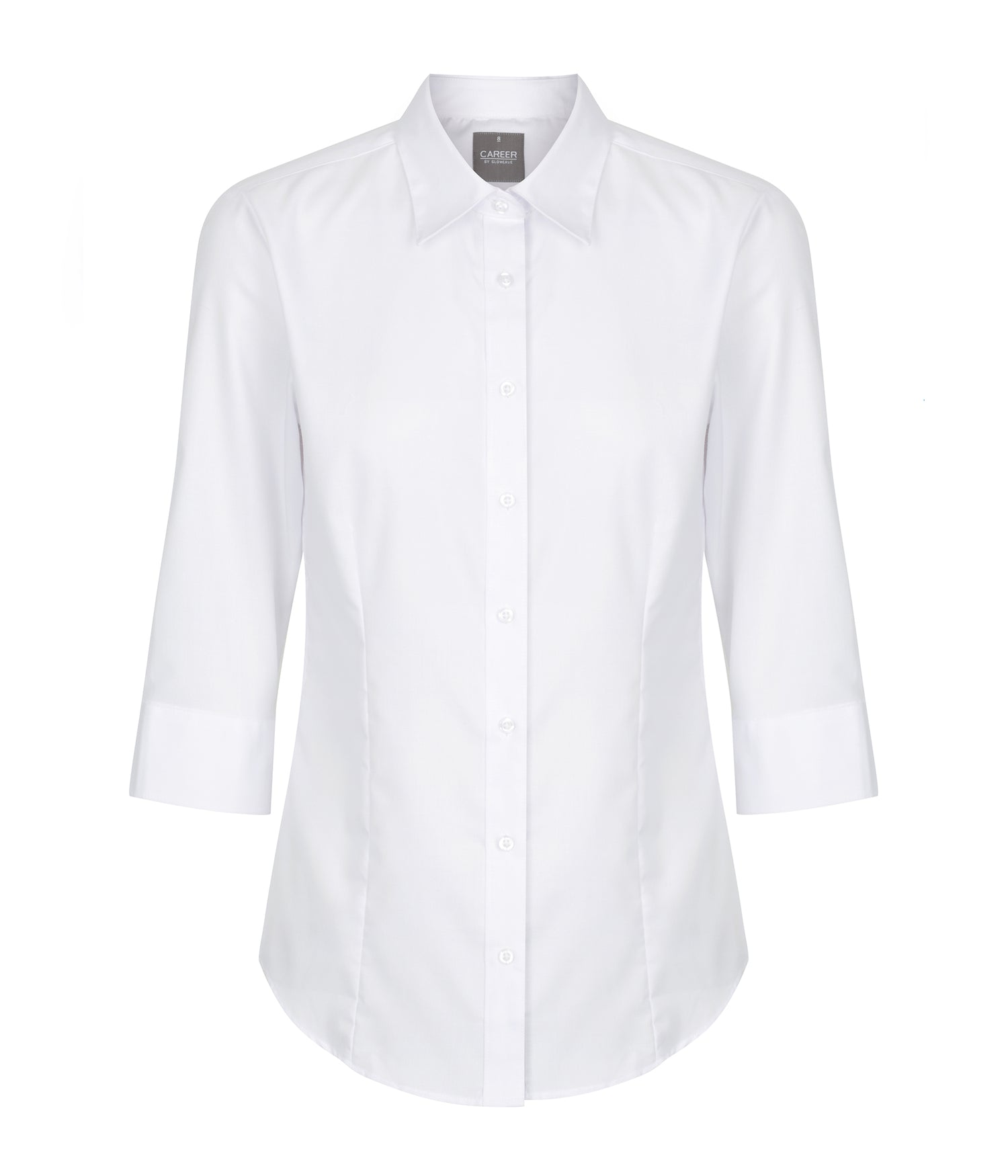 1908WZ Ultimate-White 3/4 Sleeve Shirt