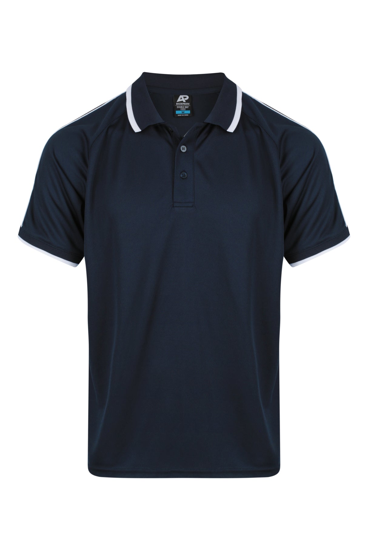1322-DOUBLE BAY MENS POLOS