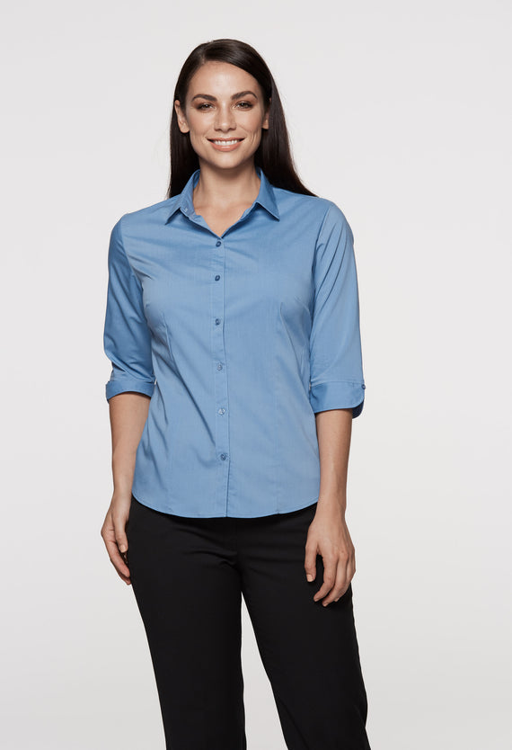 2903T-MOSMAN LADY SHIRT 3/4 SLEEVE