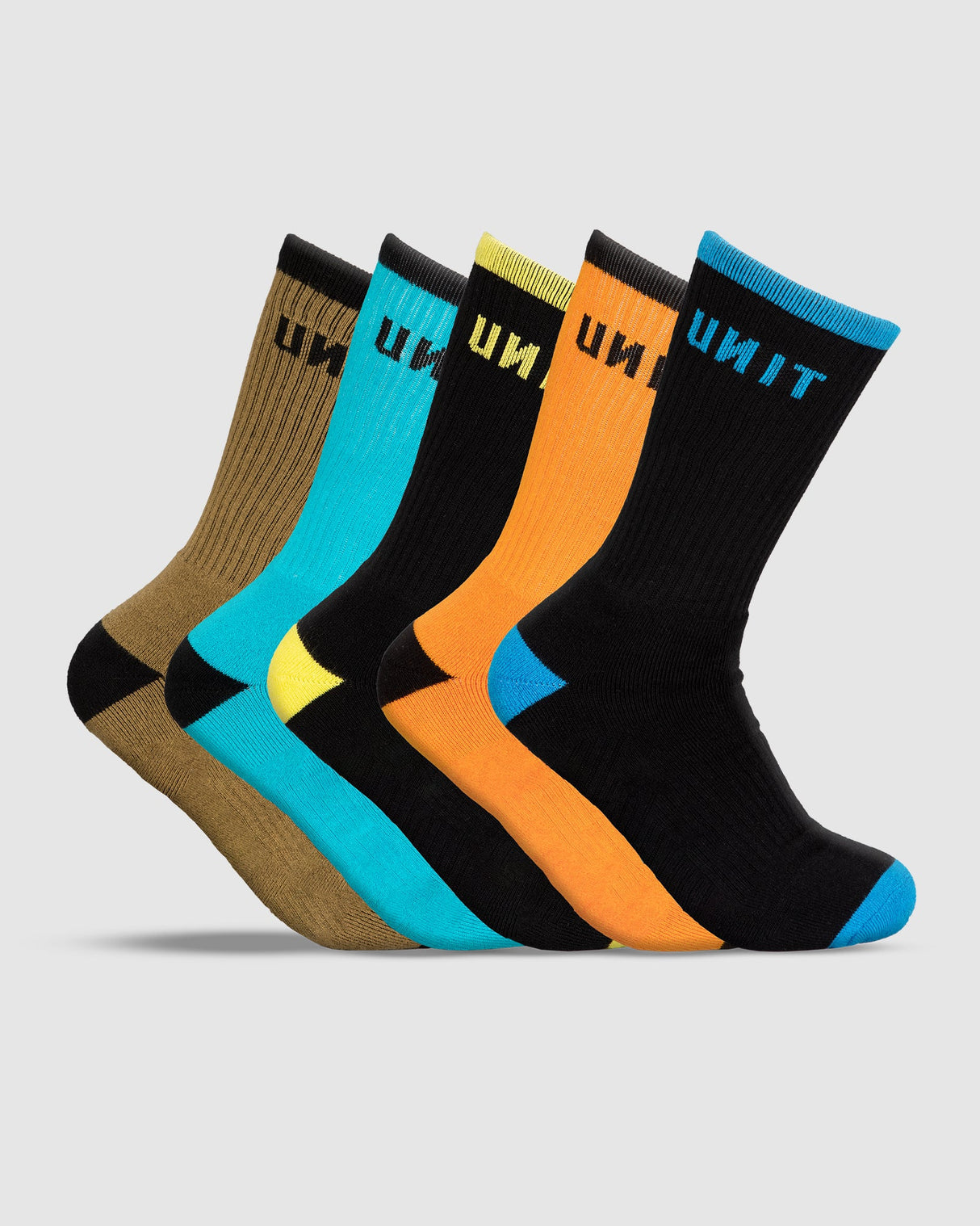 MENS SOCKS - BAMBOO 5 PACK - REACT