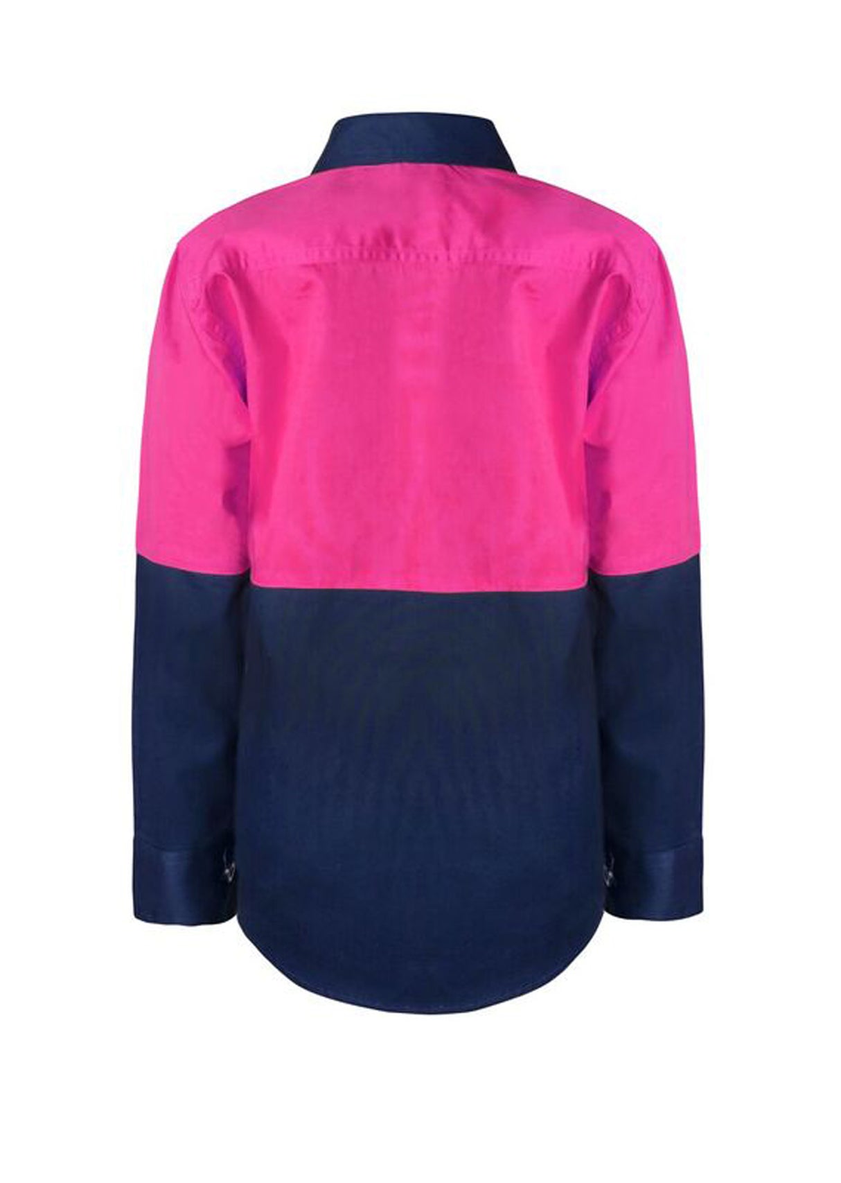 WSK128-Kids Two Tone Shirt