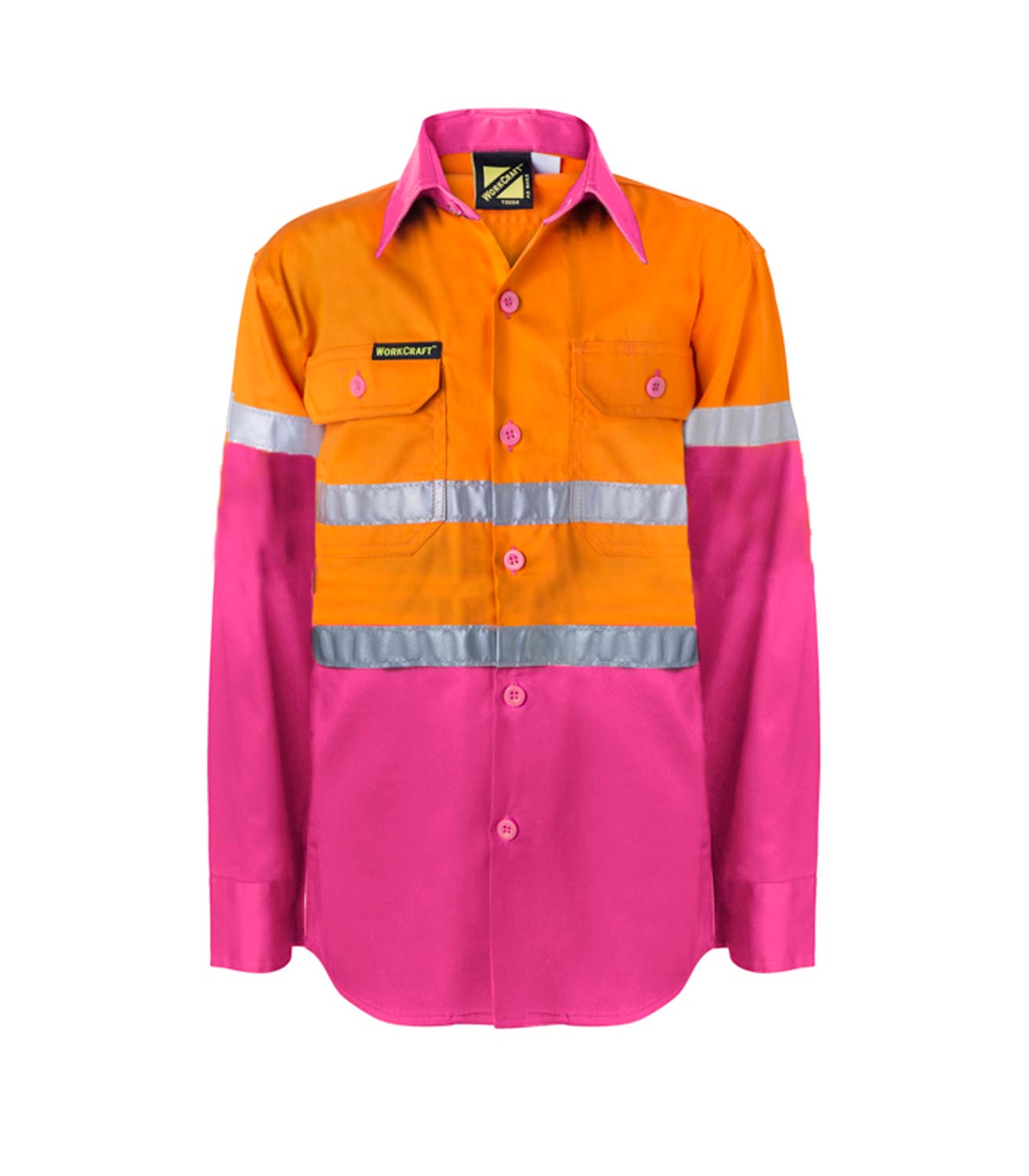 WSK125-Kids Hi Vis Shirt Csr Ref Tape