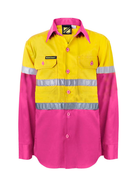 WSK125-Kids Hi Vis Shirt Csr Ref Tape