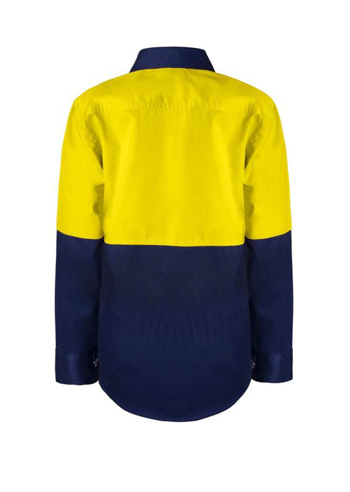 WSK127-Kids Hi Vis Shirt Long Sleeve