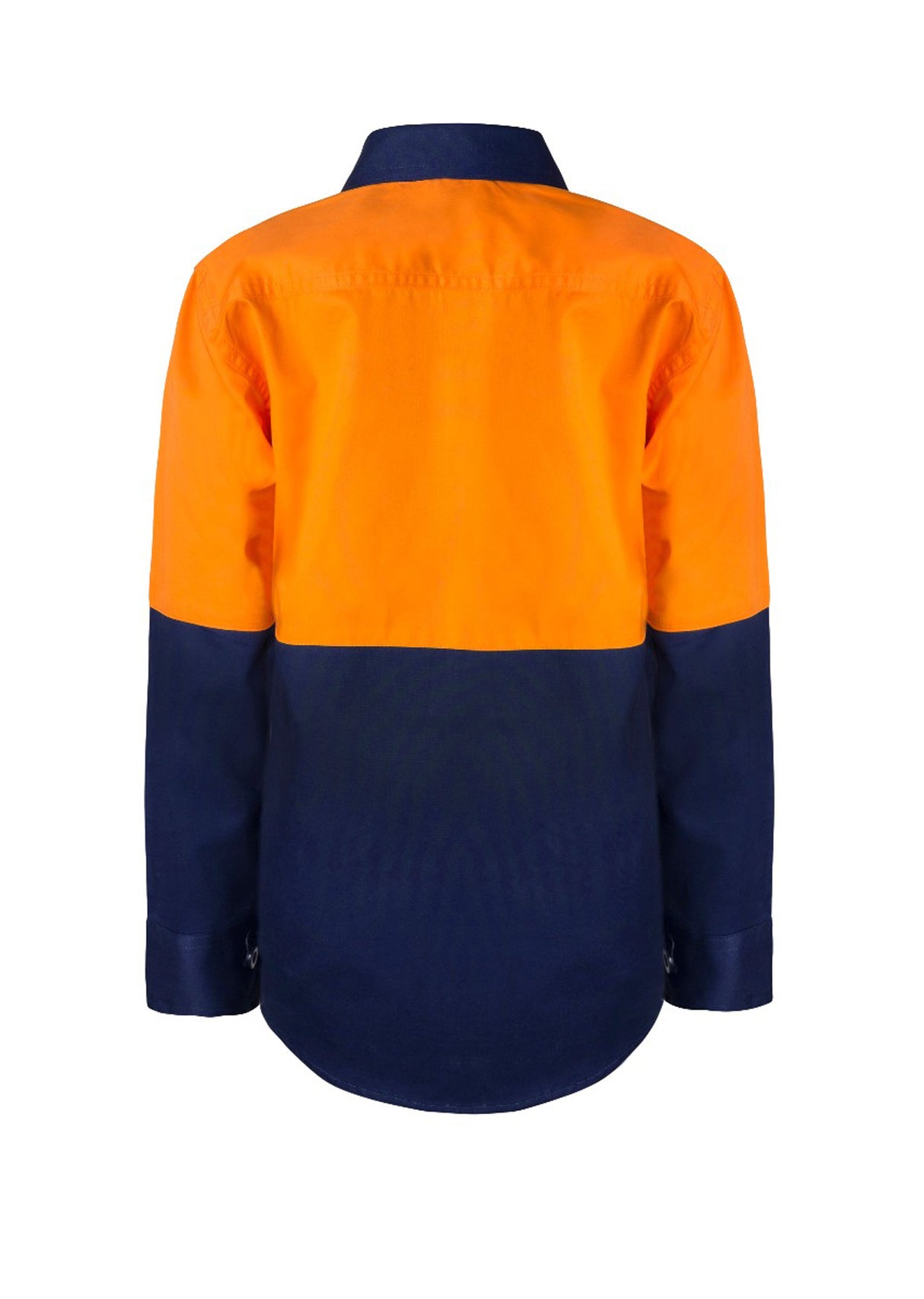 WSK127-Kids Hi Vis Shirt Long Sleeve