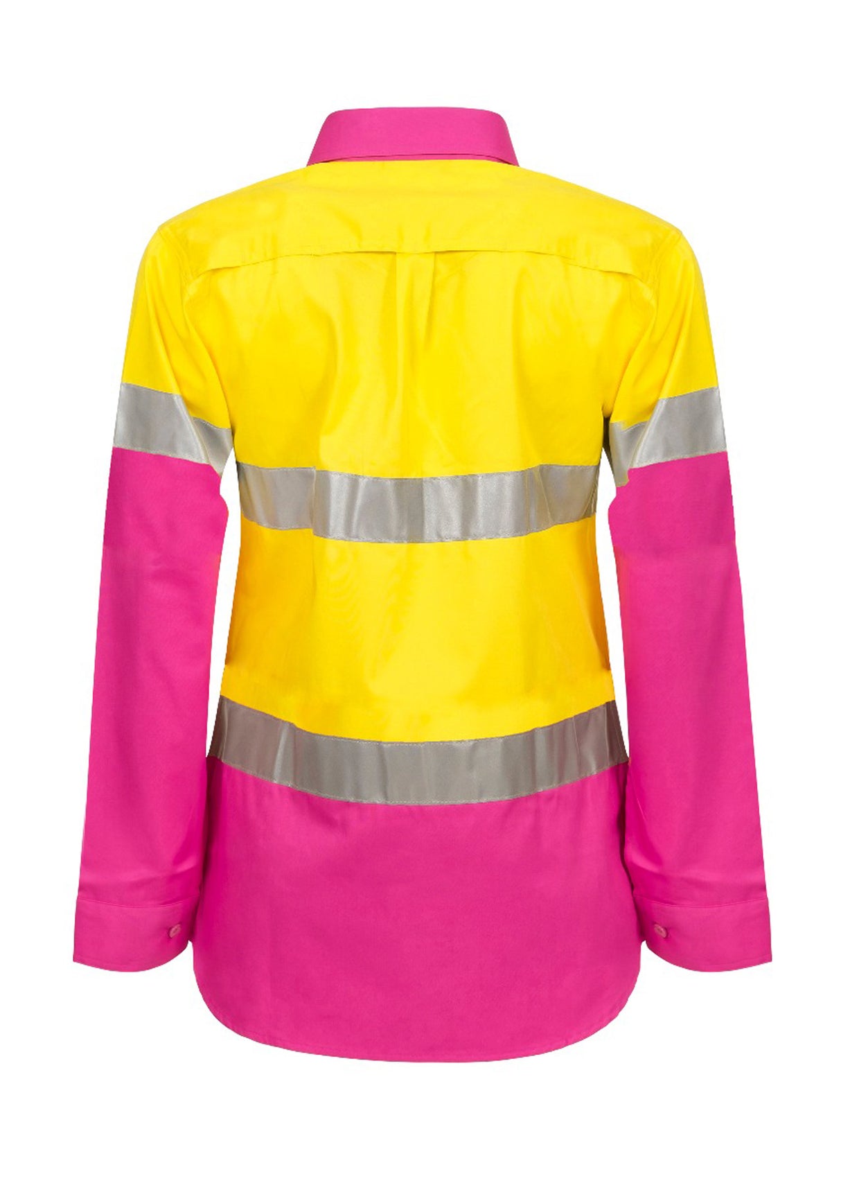 WSL501-Ladies Hi Vis 2 Tone Shirt Csr