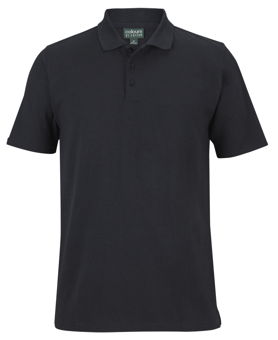 2STS-C Of C Cotton S/S Stretch Polo
