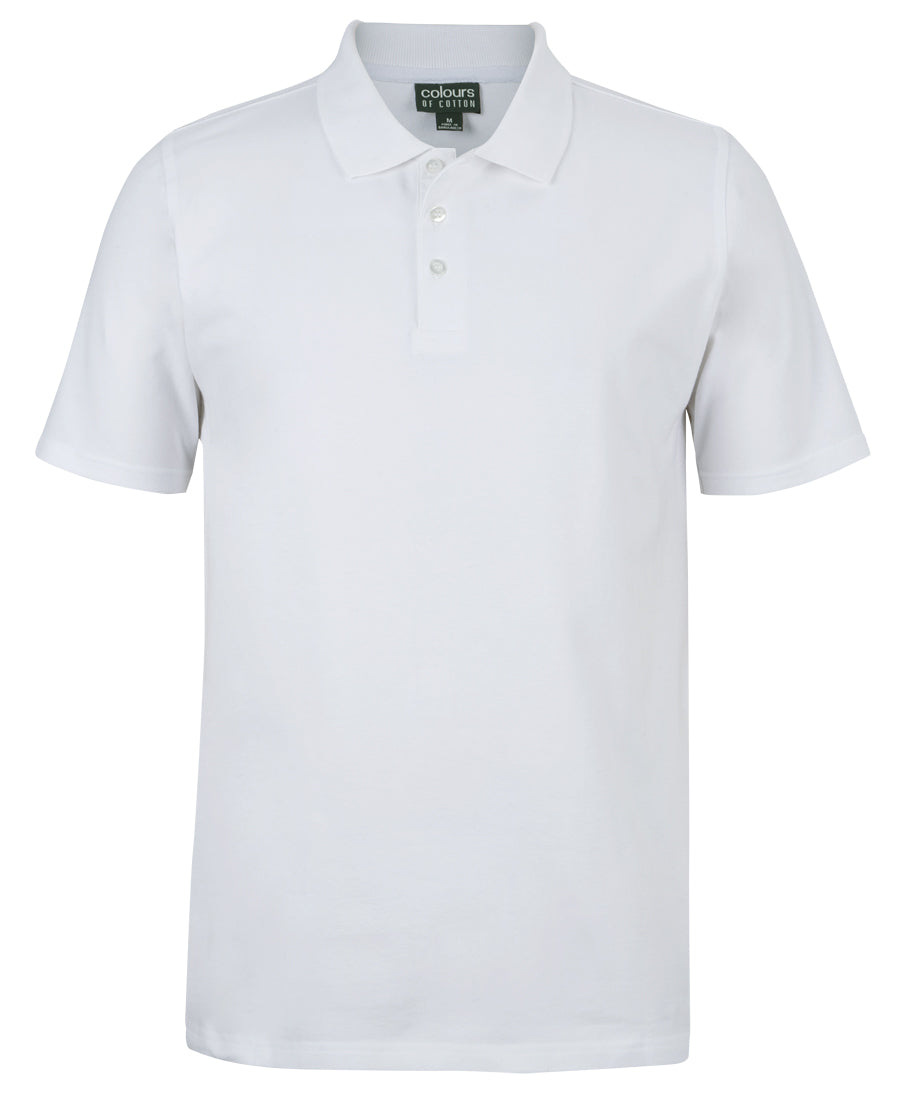2STS-C Of C Cotton S/S Stretch Polo