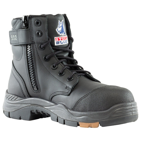 ARGYLE ZIP COMPOSITE-BLACK