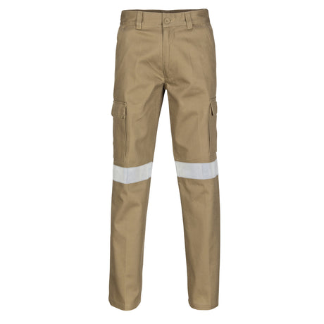 3319-Cotton Drill Cargo Pants With 3M R/Tape