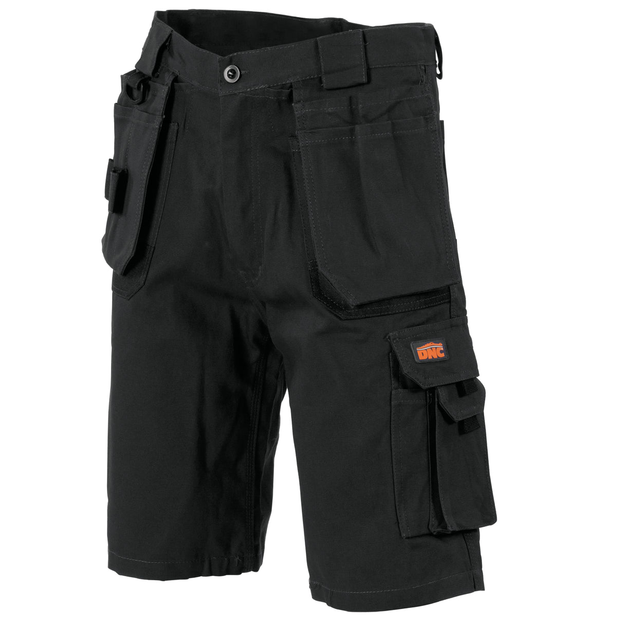 3336-Duratex Cotton Duck Weave Tradies Cargo Shorts - with twin holster tool pocket
