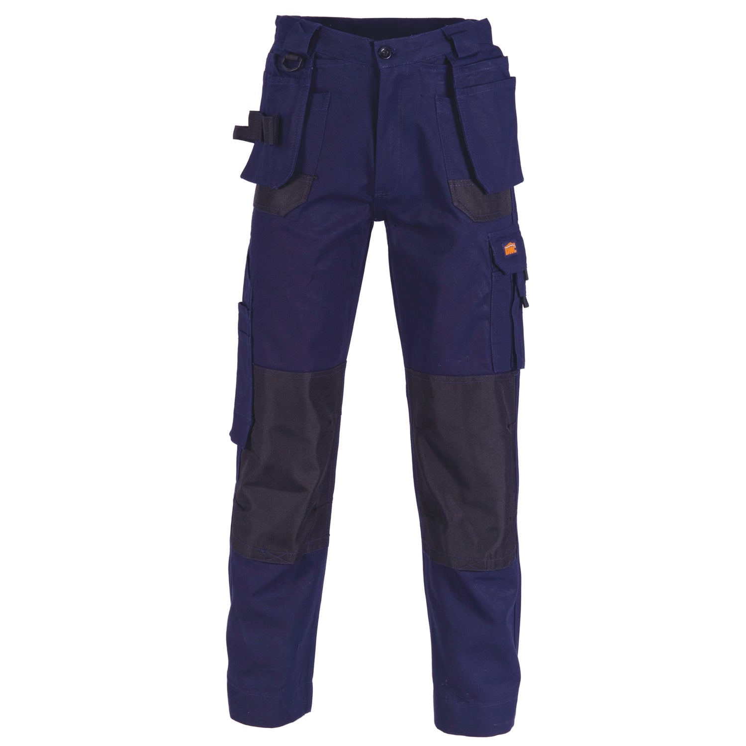 3337-Duratex Cotton Duck Weave Tradies Cargo Pants with twin holster tool pocket - knee pads not included