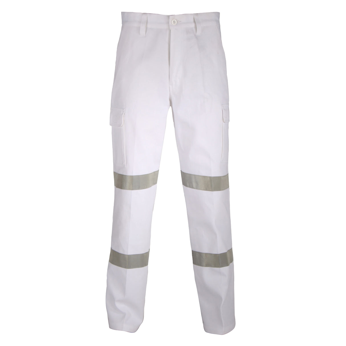 3361-DOUBLE HOOPS TAPED CARGO PANTS.