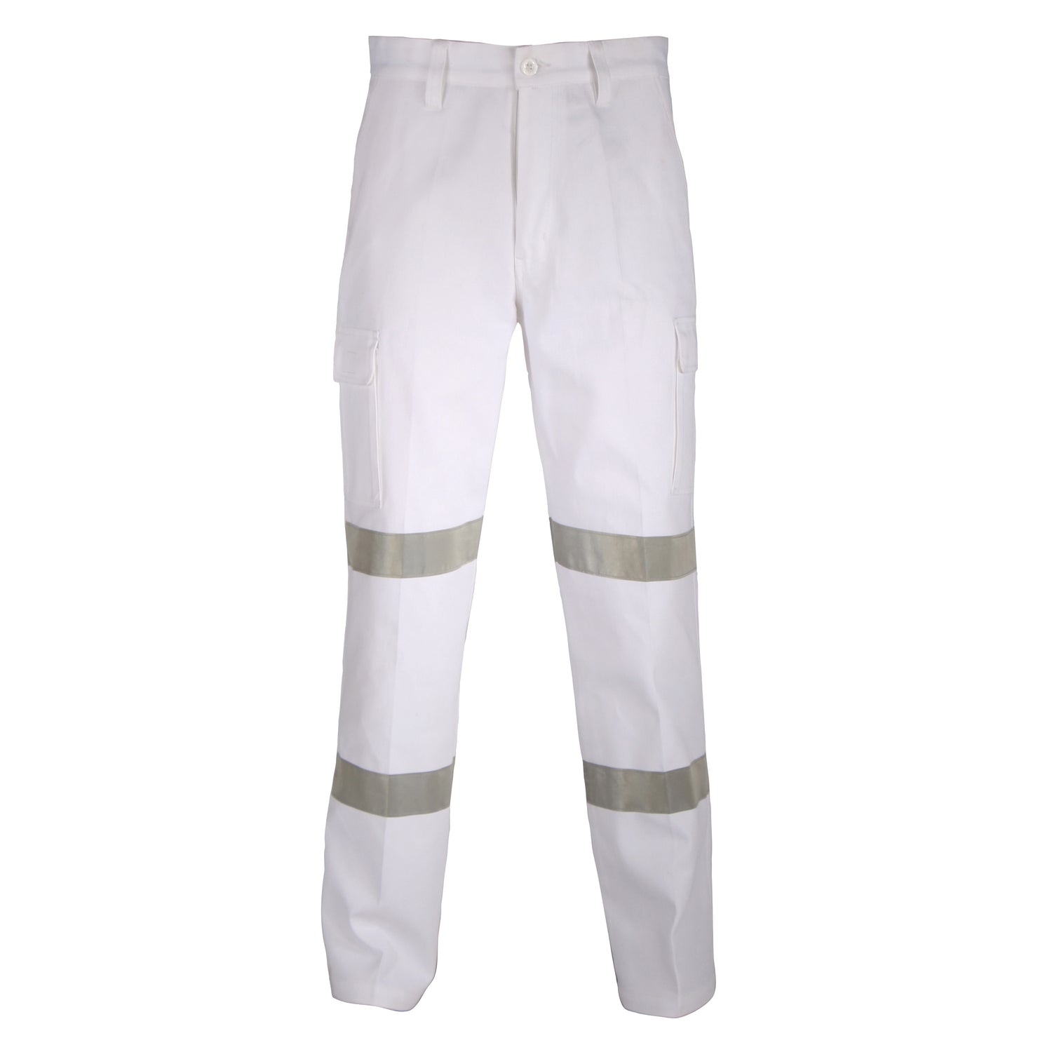 3361-DOUBLE HOOPS TAPED CARGO PANTS.