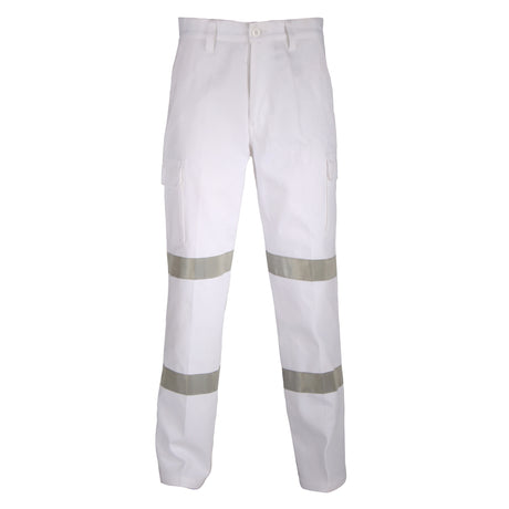 3361-DOUBLE HOOPS TAPED CARGO PANTS.