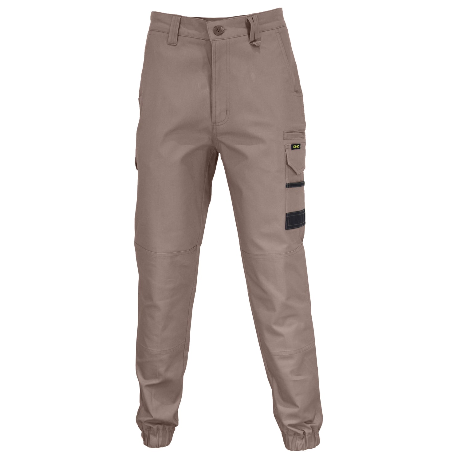 3376-SlimFlex Tradie Cargo Pants- Elastic Cuffs
