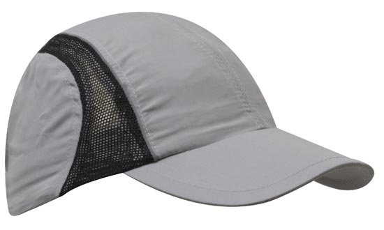 3814-Micro Fibre & Mesh Sports Cap with Reflective Trim