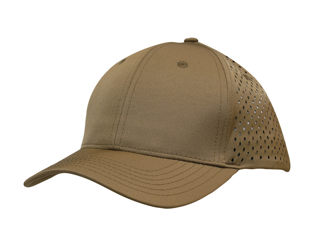 3978-Premium Pioneer Sports Twill Cap with Tear Drop Perforations