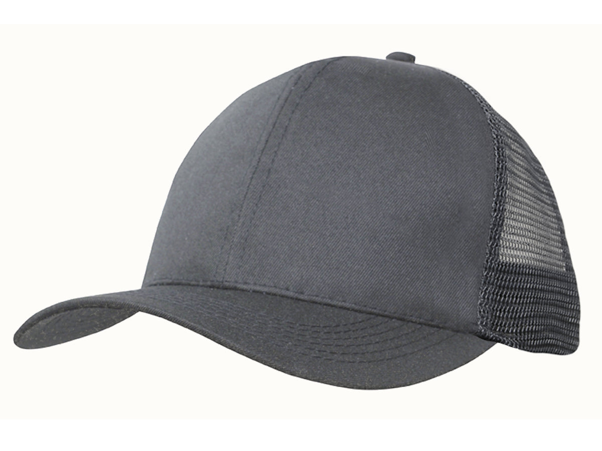 3982-Recycled Breathable Poly Twill with Mesh Back Cap
