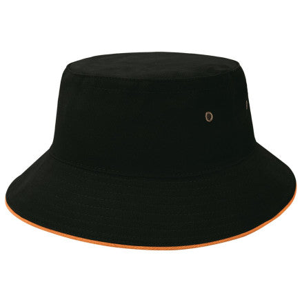 4007-Sandwich Brim Bucket Hat