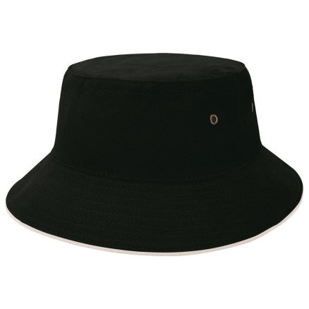 4007-Sandwich Brim Bucket Hat