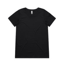 4011 - Wo's Shallow Scoop Tee