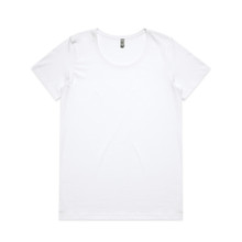 4019 - Wo's Maple Scoop Tee