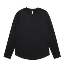 4021 - Wo's Maple Curve L/S Tee