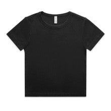 4036 - Wo's Faded Organic Rib Tee