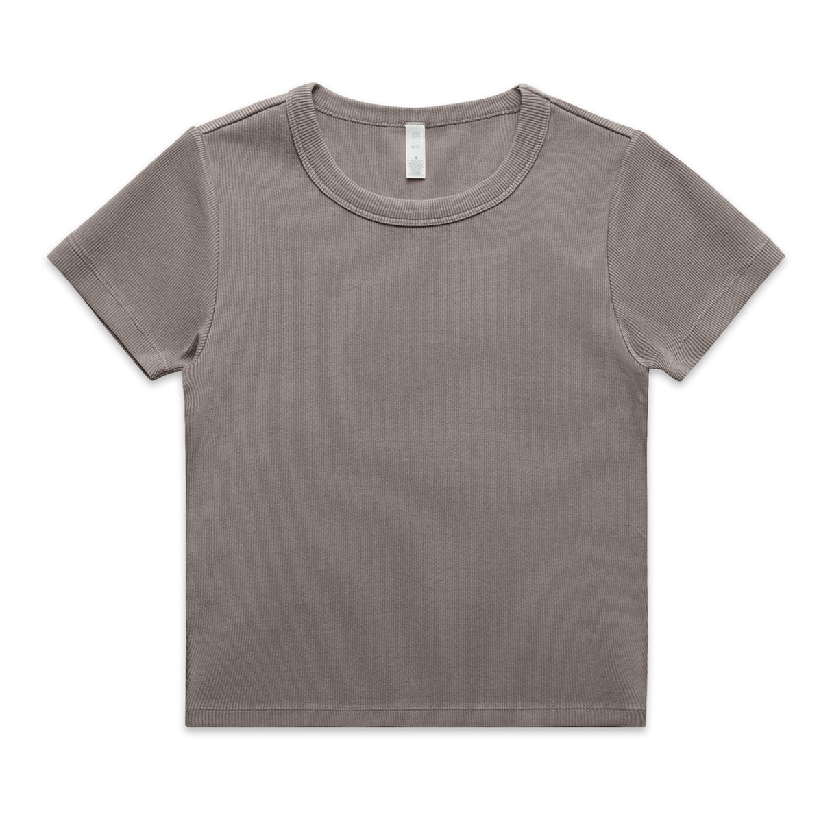 4036 - Wo's Faded Organic Rib Tee