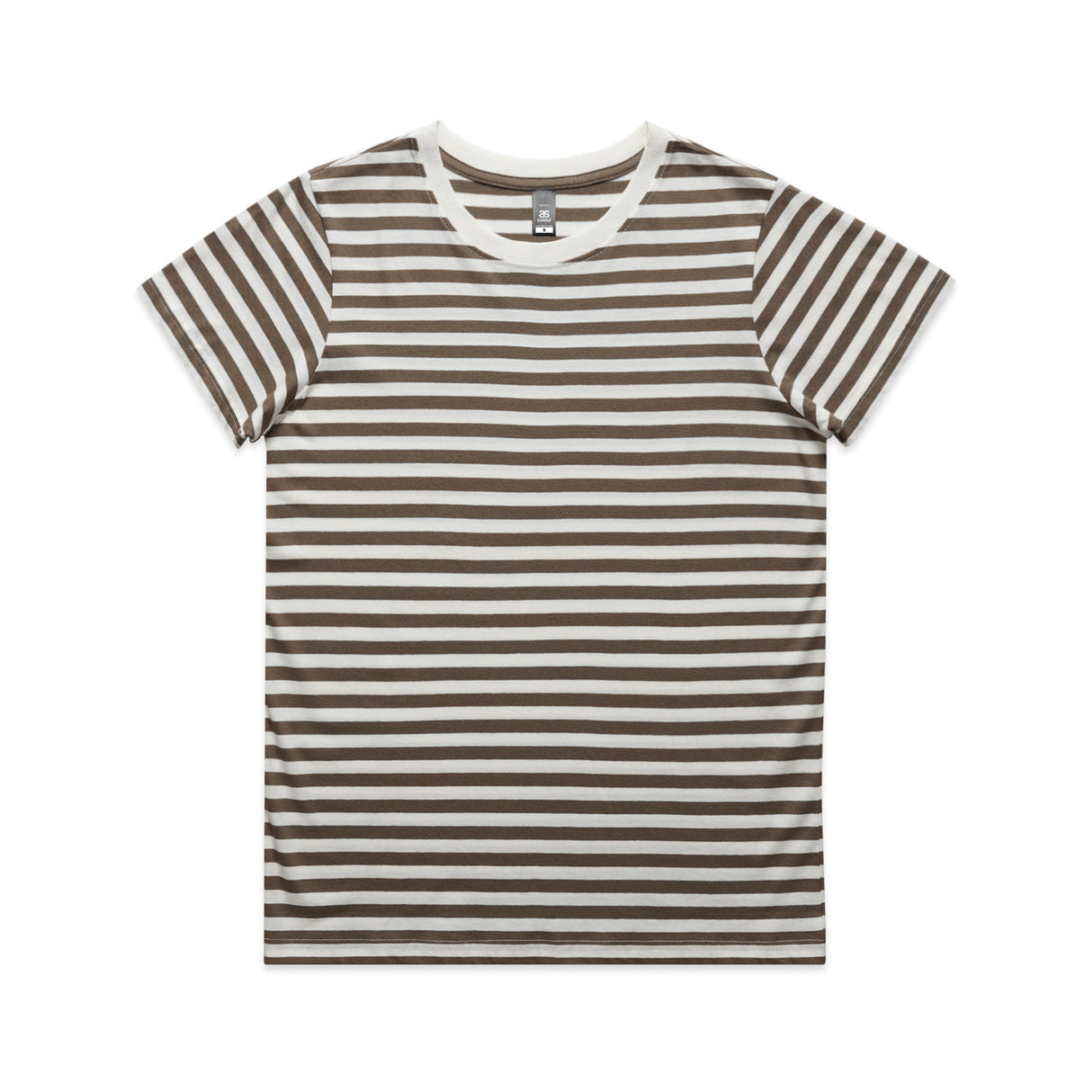 4037 - Wo's Maple Stripe Tee