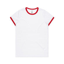 4053 - Wo's Maple Ringer Tee