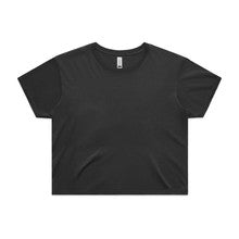 4062F - Wo's Faded Crop Tee