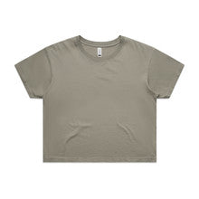 4062F - Wo's Faded Crop Tee