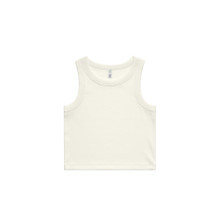 4064G - Wo's Organic Rib Crop Tank