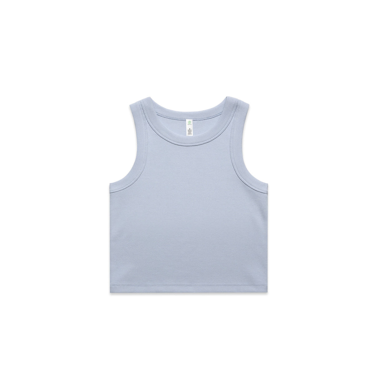 4064G - Wo's Organic Rib Crop Tank